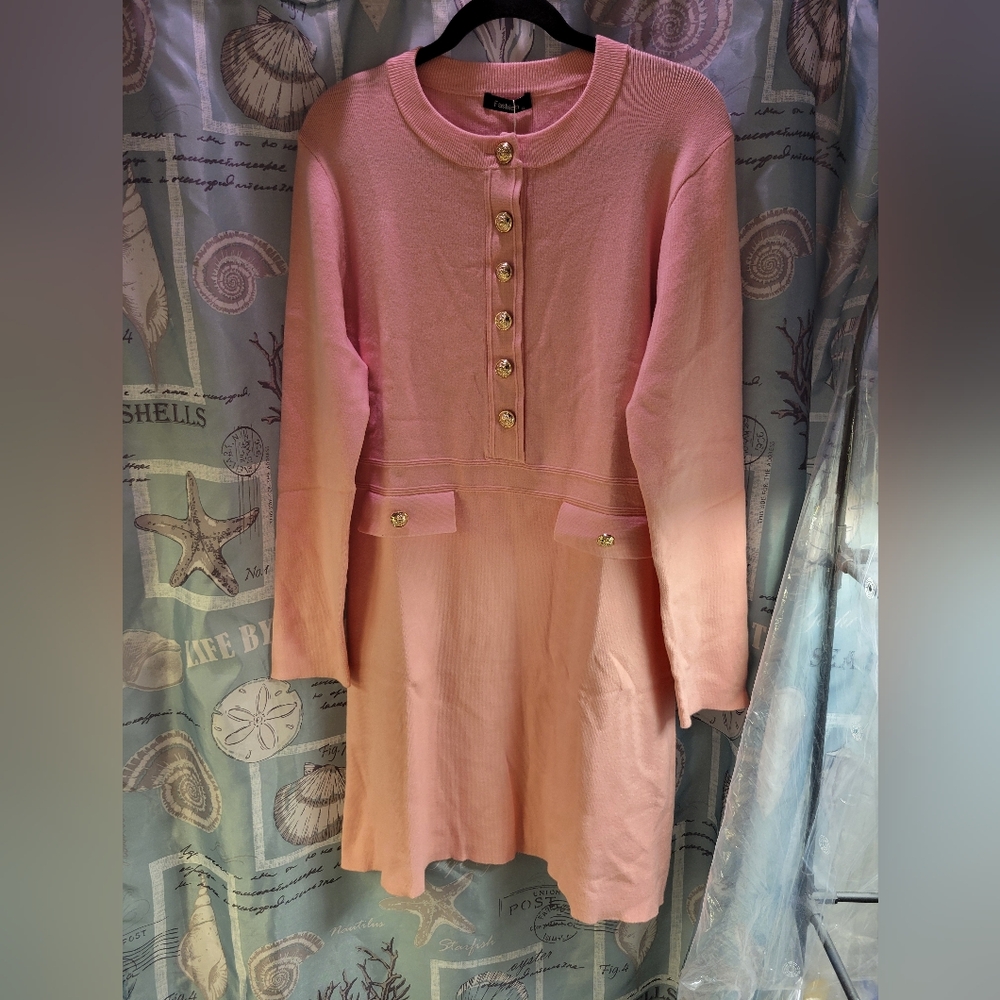 NWT Sweater Dress Soft And Flattering Gently Hugs Your Curves
